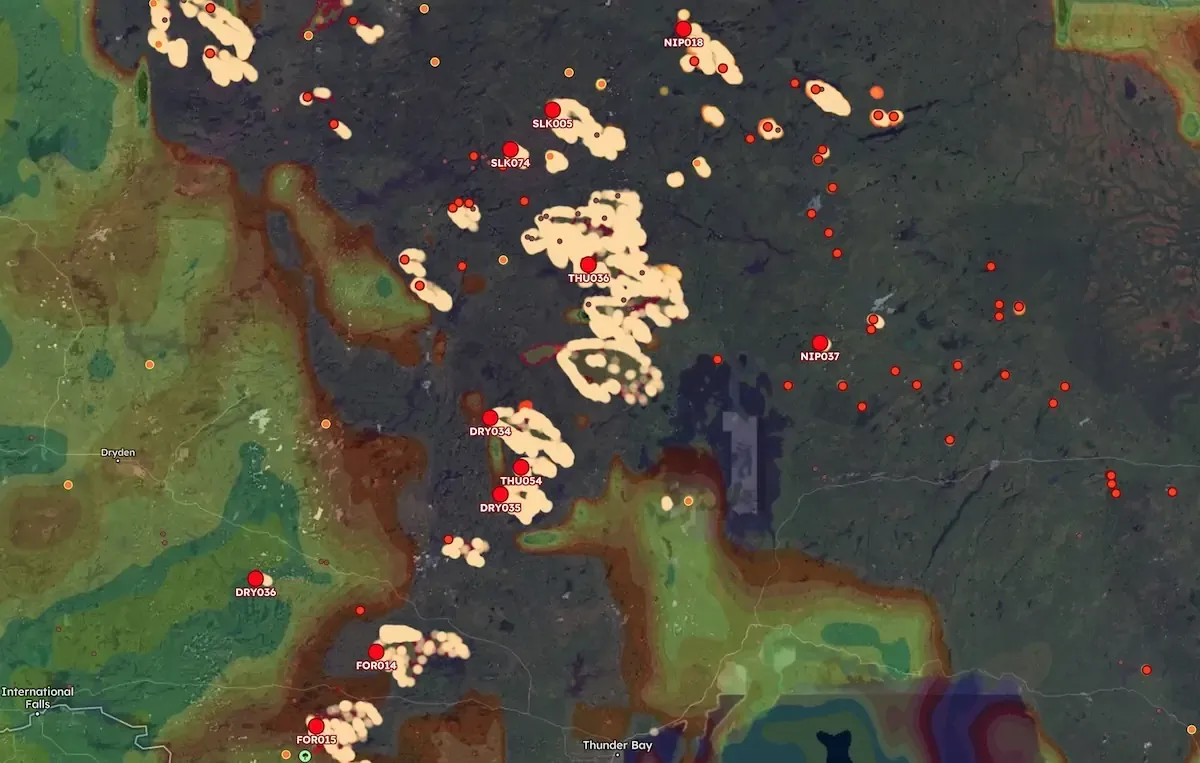 Wildfire impact - maps and resources